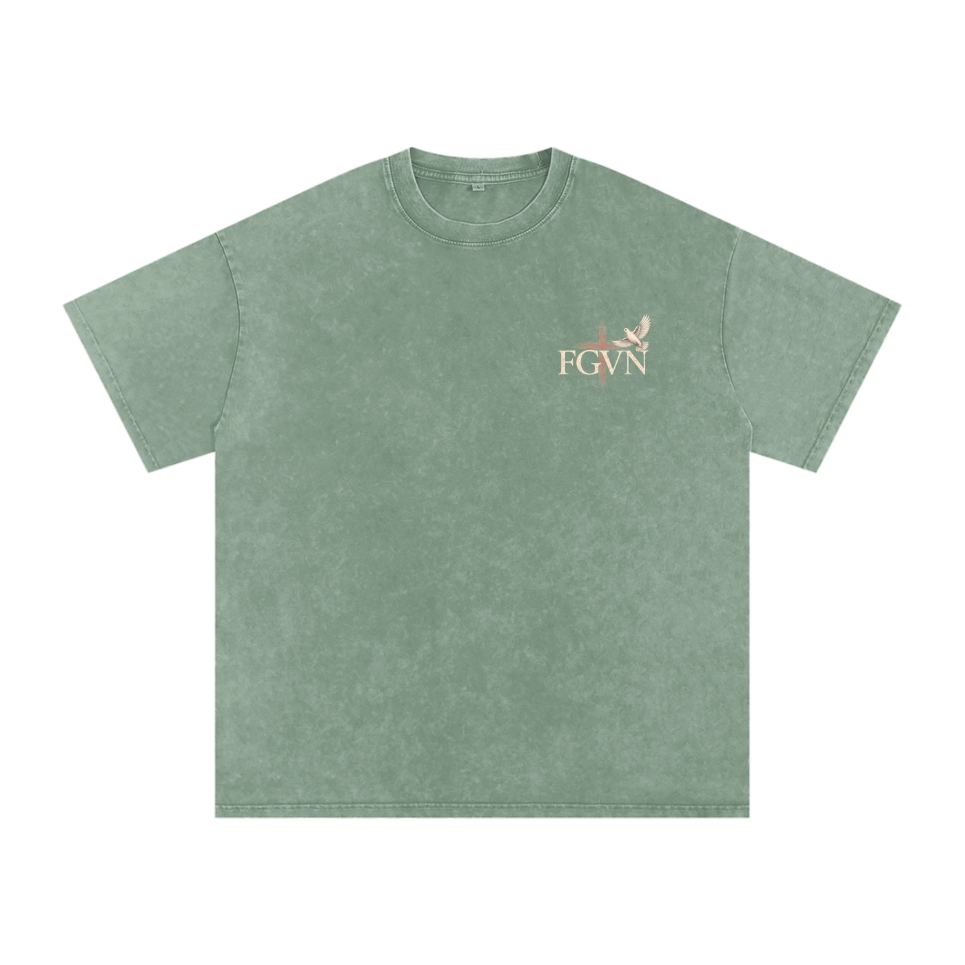 Chosen Snow Washed Oversized Heavyweight Tee