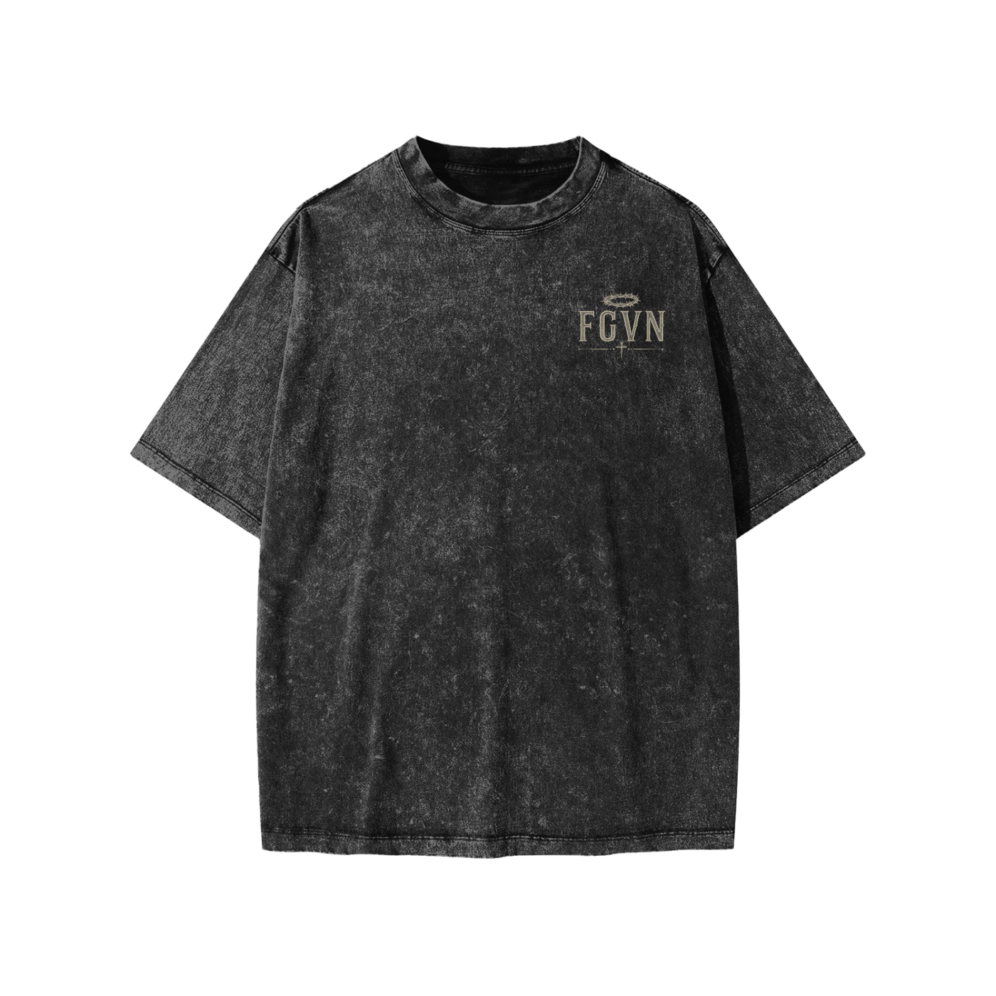 It Is Finished Snow-Washed Oversized Youth Tee