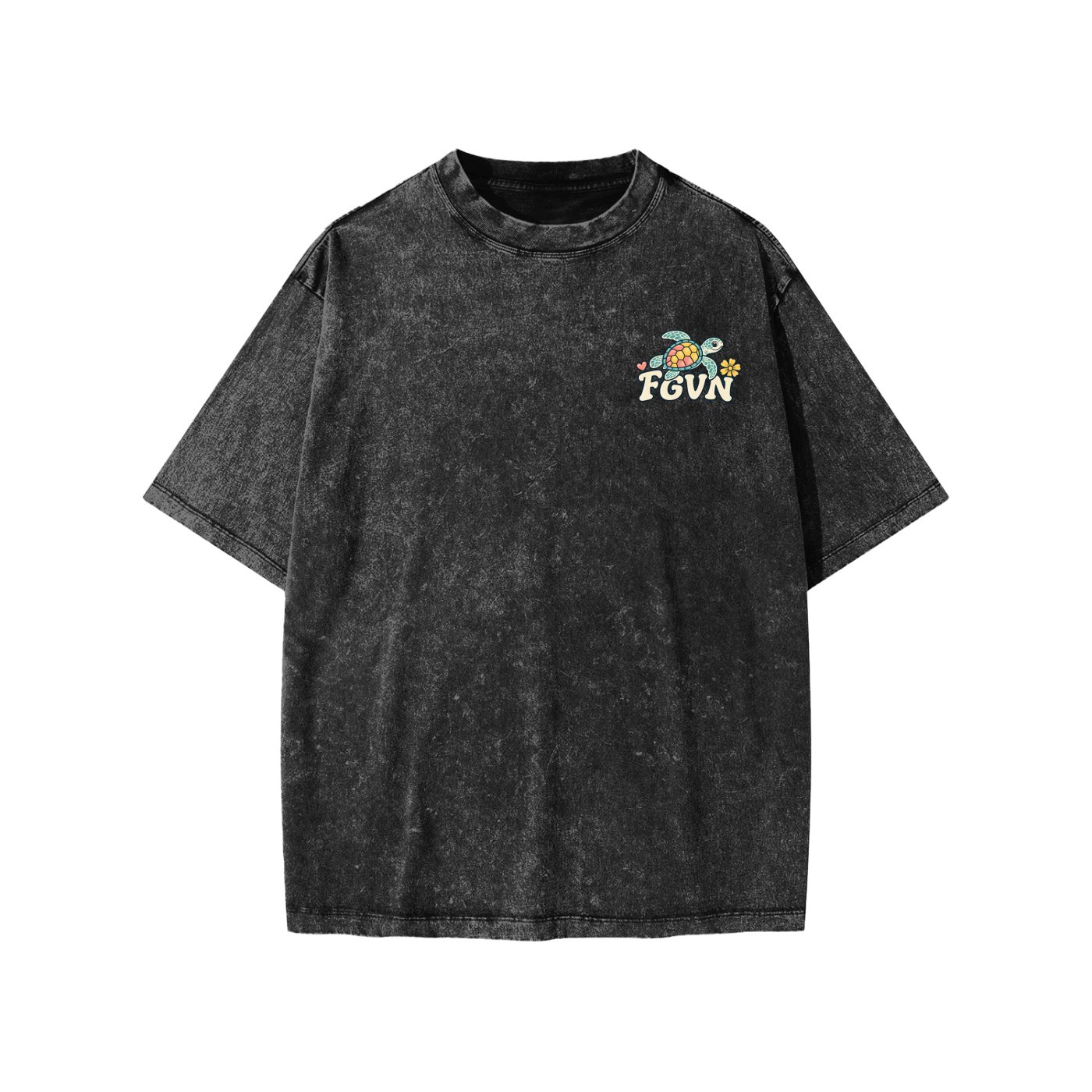 Salt of the Earth Snow-Washed Oversized Youth Tee