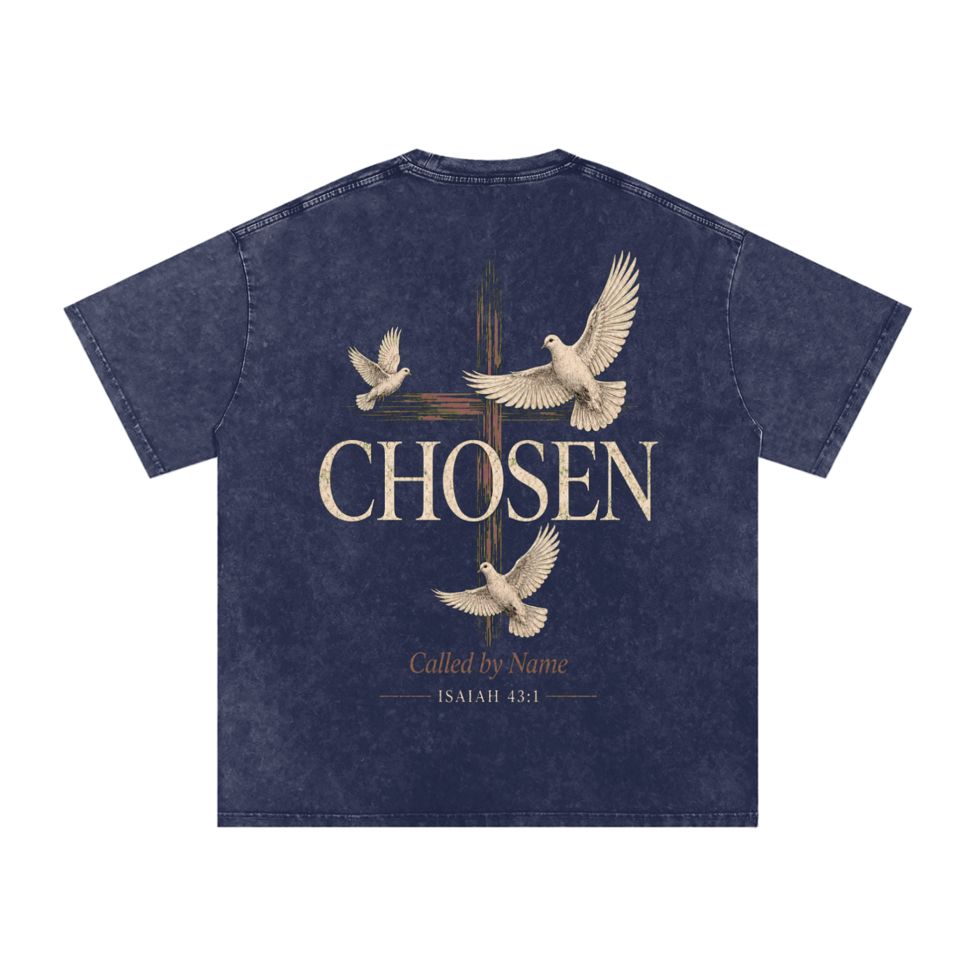 Chosen Snow Washed Oversized Heavyweight Tee