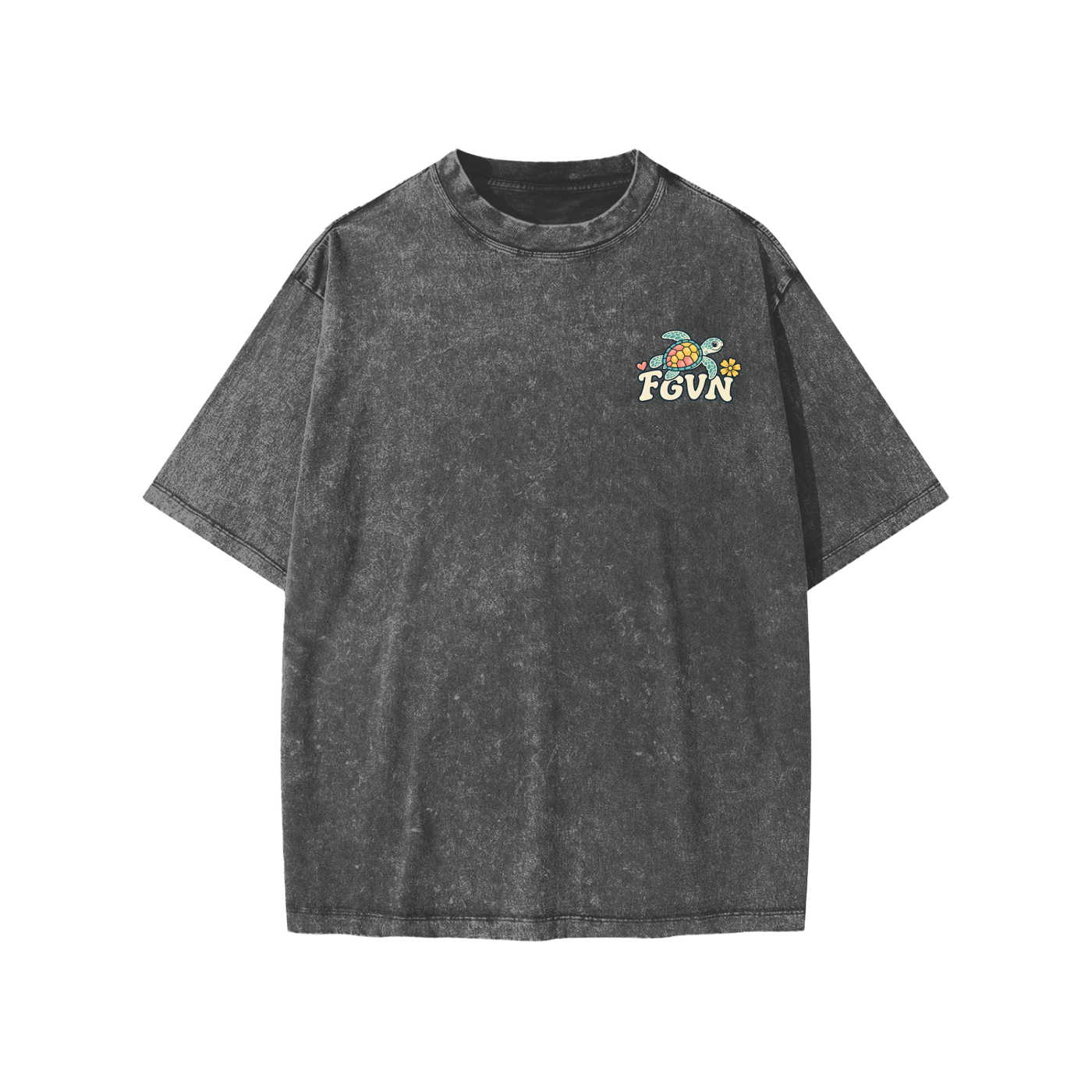 Salt of the Earth Snow-Washed Oversized Youth Tee