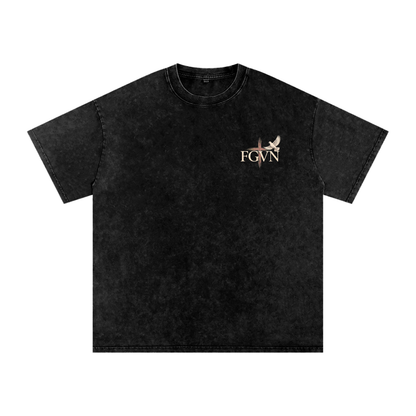 Chosen Snow Washed Oversized Heavyweight Tee