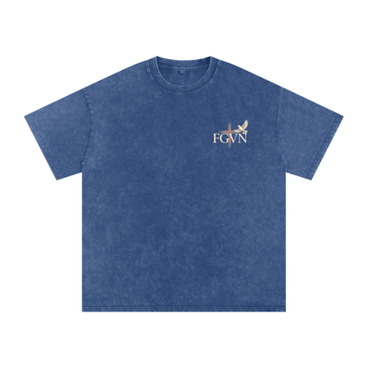Chosen Snow Washed Oversized Heavyweight Tee
