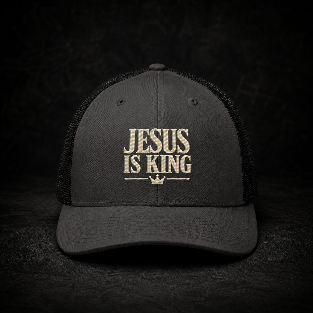 Jesus Is King Trucker Hat