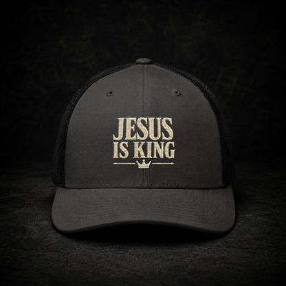 Jesus Is King Trucker Hat