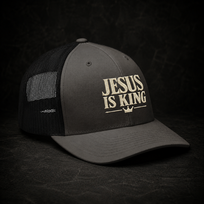 Jesus Is King Trucker Hat