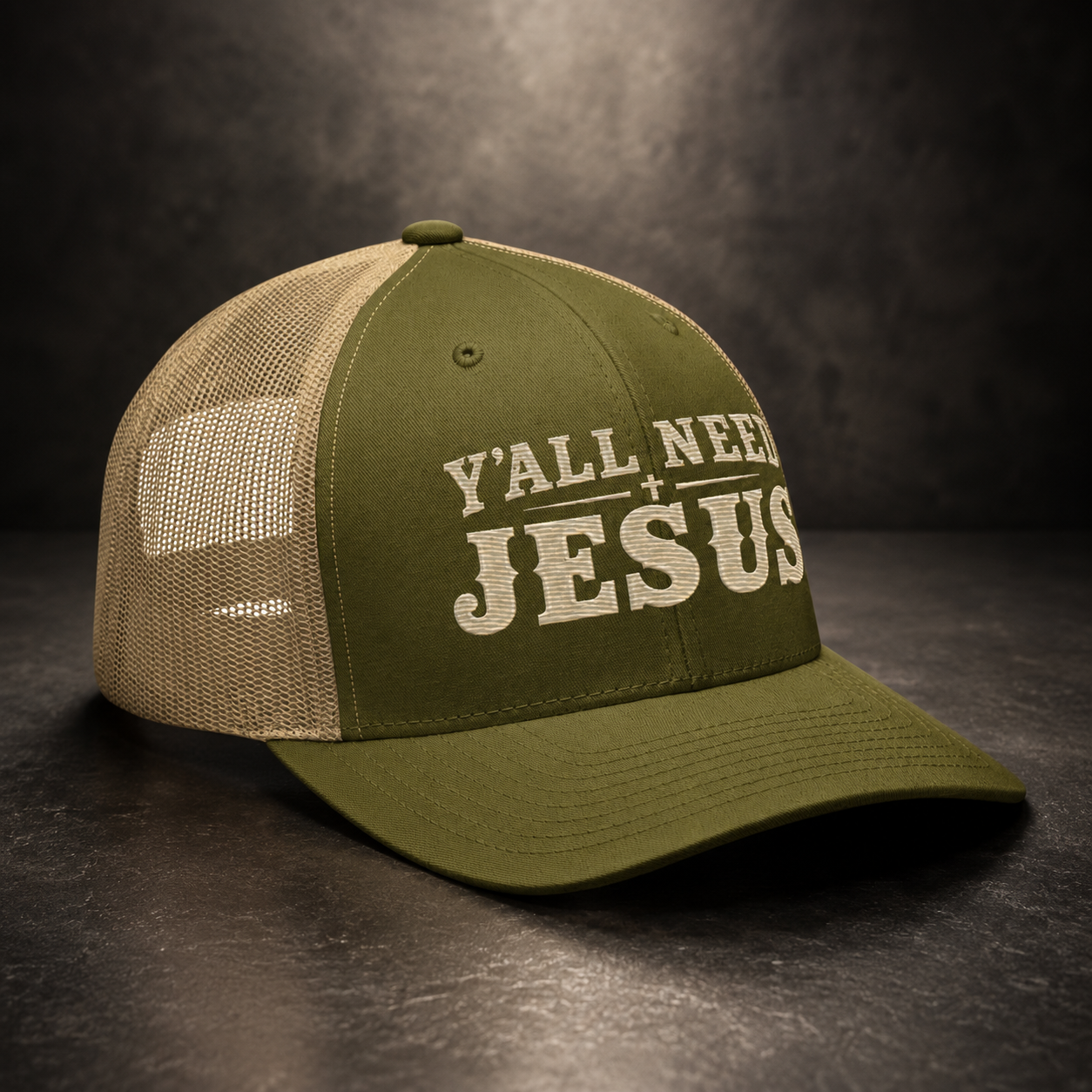 Y’all Need Jesus Trucker Hat