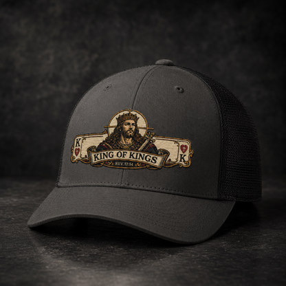 King of Kings Trucker Hat | Rev. 17:14