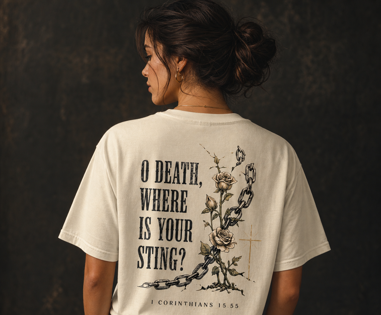 O Death, Where Is Your Sting? Tee | 1 Corinthians 15:55