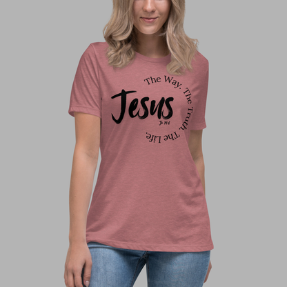 John 14:6 Women's Relaxed T-Shirt