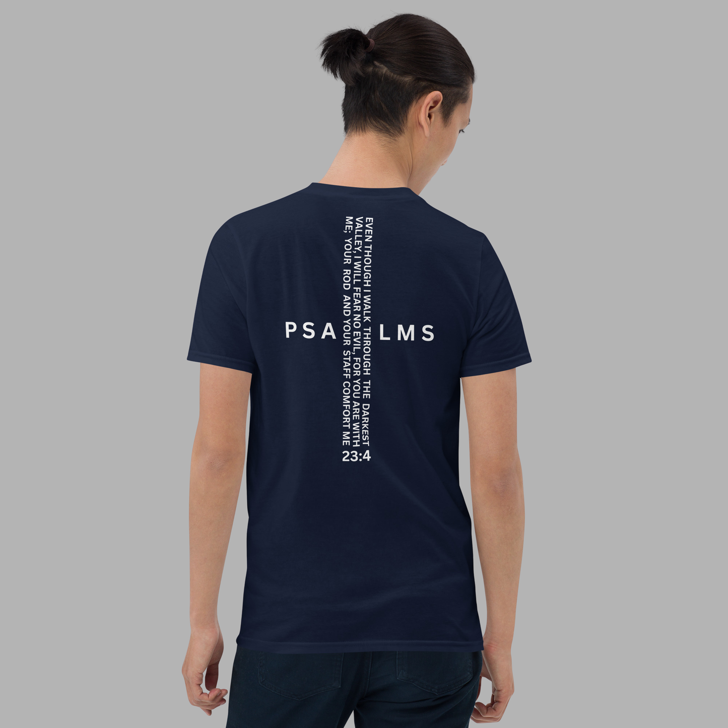 Men's Psalm 23:4 Tee