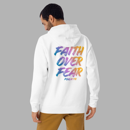 Faith Over Fear Sunset Hoodie