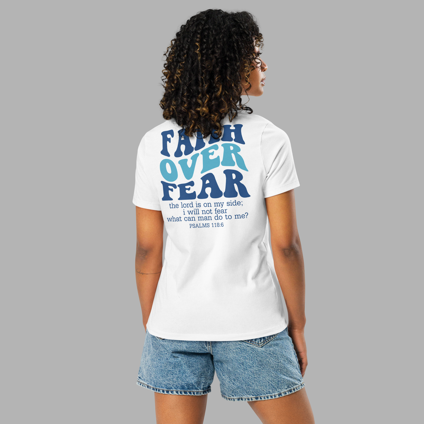 Women's Faith Over Fear Tee