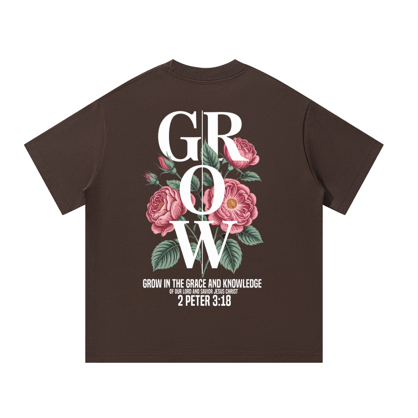Grow in Grace Heavyweight Oversized Tee